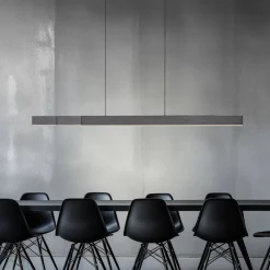 PURE Pendellamper > LED-hængelampe Moto-Rise, platin, aluminium, CCT