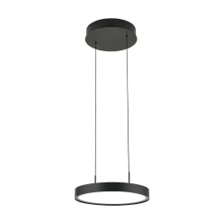 Pendellamper ^ ORION LED-hængelampe Teide, sort, 1 lyskilde, metal, 2.700 K