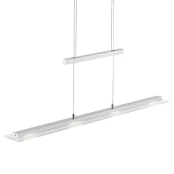 FISCHER & HONSEL Pendellamper > LED-hængelampe Tenso, nikkel, 64 cm, metal, CCT, dæmper