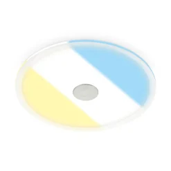 Briloner Loftlamper|Indbygningsspots > LED indbygget loftslampe 748 IP44 CCT Switch Ø 22cm