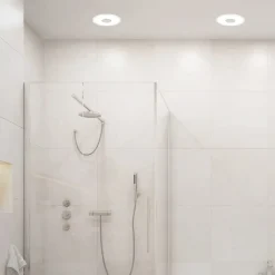 Briloner Indbygningsspots|Spotlights > LED indbygget loftslampe 748 IP44 CCT Switch Ø 12cm