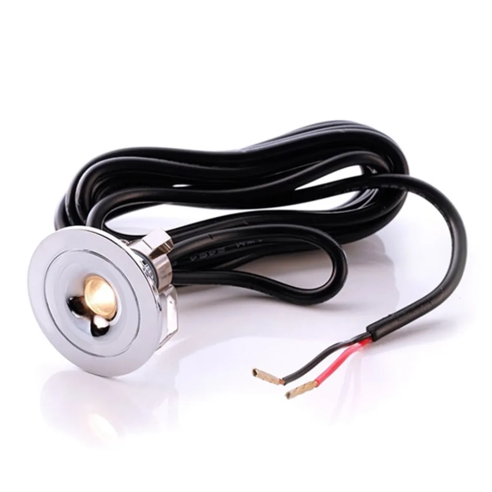 Loftlamper|Indbygningsspots ^ Deko-Light LED indbygningsloftlampe Punto Lumi, sølv, 1 W, 3.000 K
