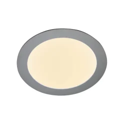 Heitronic Indbygningsspots > 27636 LED-indbygningspanel, flad, rund, 12 W