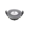 Sigor Indbygningsspots > LED indbygningsspot Diled, Ø 8,5 cm 6W Dim-To-Warm antracit
