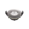 Sigor Indbygningsspots > LED indbygningsspot Diled, Ø 8,5 cm, 6 W, Dim-To-Warm, krom