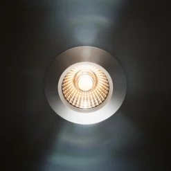 Indbygningsspots ^ Sigor LED indbygningsspot Diled, Ø 6,7 cm, 3.000 K, sort