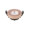 Indbygningsspots ^ Sigor LED indbygningsspot Diled, Ø 8,5 cm, 6 W, 3.000 K, rosé
