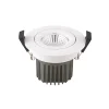 Indbygningsspots ^ Sigor LED indbygningsspot Diled, Ø 8,5 cm, 10 W, Dim-To-Warm, hvid