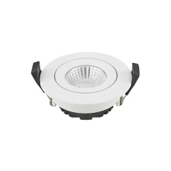 Sigor Indbygningsspots > LED indbygningsspot Diled, Ø 8,5 cm, 6 W, Dim-To-Warm, hvid