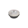 Indbygningsspots ^ Sigor LED-indbygningsspot Diled, Ø 6,7 cm, Dim-To-Warm, stål