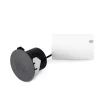FARO BARCELONA Nedgravet Udebelysning > LED-indbygningsspot Grund, sort, Ø 8 cm, aluminium/stål