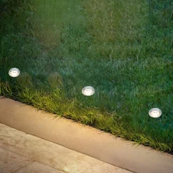 Briloner Nedgravet Udebelysning|Udendørs Spot > LED-indbygningsspot 3923034, IP65, 12 V, 3-punkts forlængelse Ø 3,5 cm
