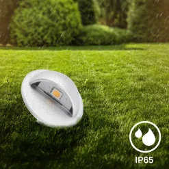 Briloner Nedgravet Udebelysning|Udendørs Spot > LED-indbygningsspot 3923034, IP65, 12 V, 3-punkts forlængelse Ø 3,5 cm