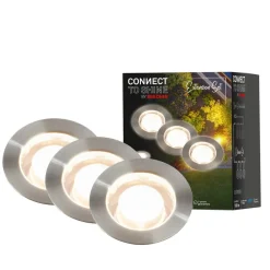 Briloner Nedgravet Udebelysning|Udendørs Spot > LED-indbygningsspot 3917032 IP67 12 V 3x forlængelse Ø 4,5 cm potte