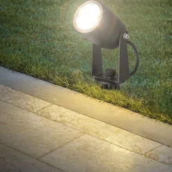 Briloner Udendørs Spot > LED jordspyd 3928035 12 V 3x forlængelse sort Ø 4 cm