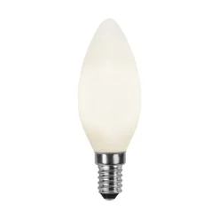 STAR TRADING Led Pærer > LED-kertepære E14 2.700K, opal, Ra90 3W