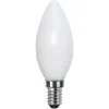 STAR TRADING Led Pærer > LED-kertepære E14 2.700 K, opal, Ra90 4,7 W