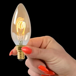 Lucide Dæmpbar Led-Pære|Led Pærer > LED-kertepære E14 3W 2.200K dæmpbar