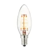 Dæmpbar Led-Pære ^ DESIGN BY US LED-kertepære, E14, 3,5 W, 2.200 K, glødetråd, dæmpbar