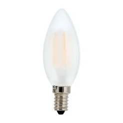 Dæmpbar Led-Pære|Filament Pære ^ ORION LED-kertepære E14 4,5 W 827 mat indvendigt dæmpes