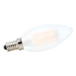 Dæmpbar Led-Pære ^ ORION LED-kertepære E14 5 W mat 827 kan dæmpes