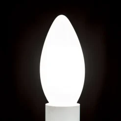Dæmpbar Led-Pære ^ ORION LED-kertepære E14 5 W mat 827 kan dæmpes