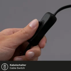 Briloner Arbejdsrum/Kontor|Bordlamper > LED-klemmelampe Fleks, hvid, fleksibel, metal