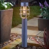 Solcellelamper|Udendørs Spot ^ SMART GARDEN LED-lampe med jordspyd Anglia, 2 stk., antracit, IP44