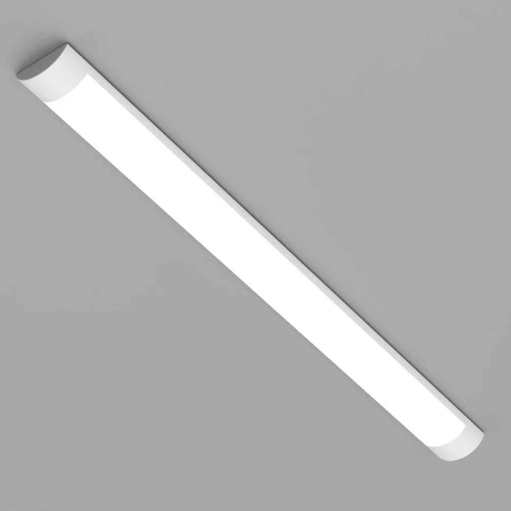 Arbejdsrum/Kontor|Loftlamper ^ Milagro Lighting LED-loftlampe Batten, længde 90 cm, aluminium, hvid, 4.000 K