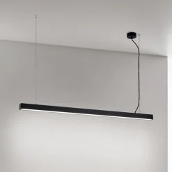 ORION Arbejdsrum/Kontor|Loftlamper > LED-loftlampe Bounce, sort, længde 113 cm, CCT, aluminium