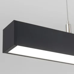 ORION Arbejdsrum/Kontor|Loftlamper > LED-loftlampe Bounce, sort, længde 113 cm, CCT, aluminium