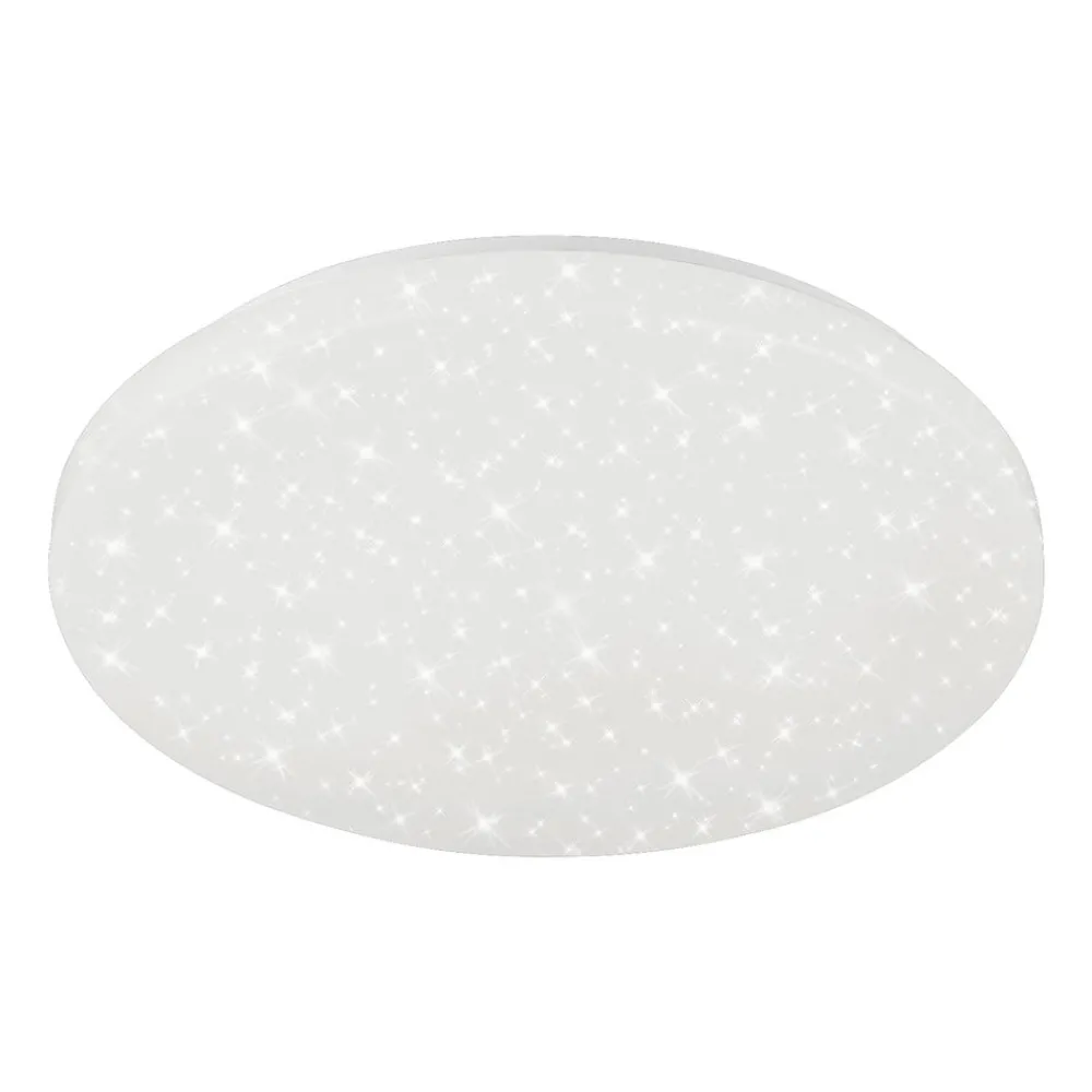 Loftlamper ^ Briloner LED-loftlampe Brili Splash, IP44, hvid, 4.000K