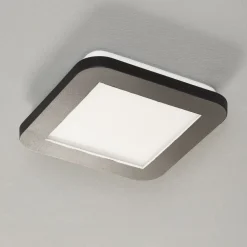 Loftlamper ^ Reality Leuchten LED-loftlampe Camillus, kvadratisk, 17 cm