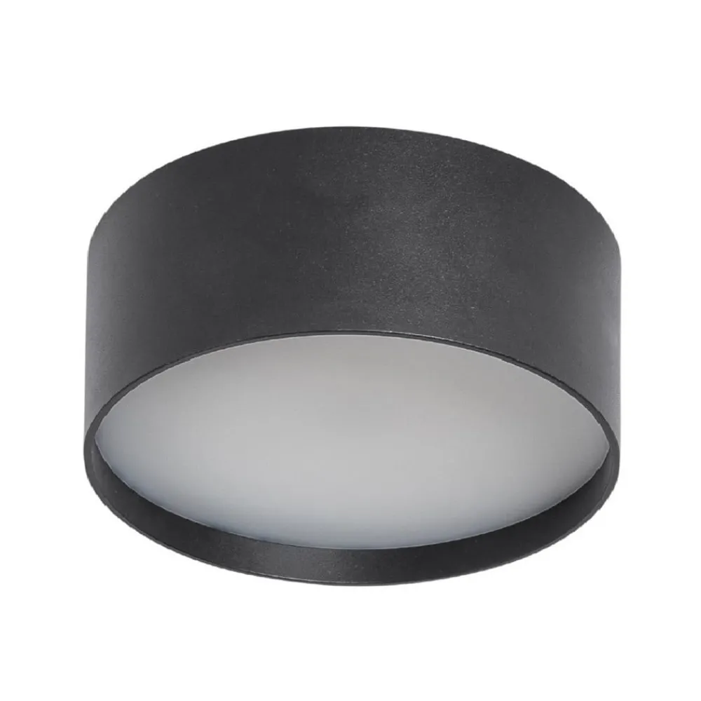 CMD Udendørs Loftlamper > LED-loftlampe 9094, Ø 15 cm, antracit, IP44, metal