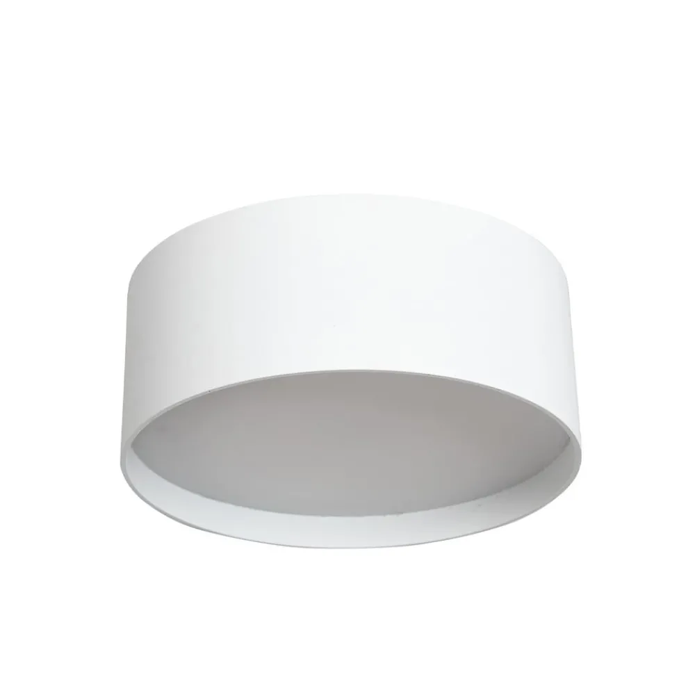 CMD Udendørs Loftlamper > LED-loftlampe 9093, Ø 12 cm, hvid, IP44, metal