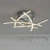 Loftlamper|Loftlamper ^ FISCHER & HONSEL LED-loftlampe Cross tunable white, 5 lys, krom