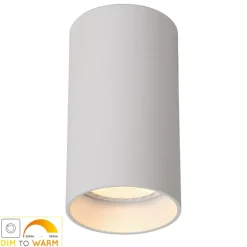 Lucide Loftlamper|Loftlamper > LED-loftlampe Delto dæmpbar til varm, rund, hvid