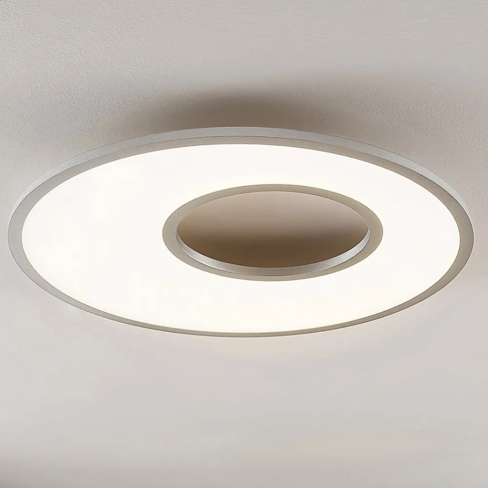 Lucande Arbejdsrum/Kontor|Loftlamper > LED-loftlampe Durun, dæmpbar, CCT, rund, 60 cm
