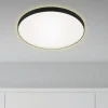 Briloner Loftlamper > LED-loftlampe Flet med baggrundsbelysning, Ø 35,5 cm