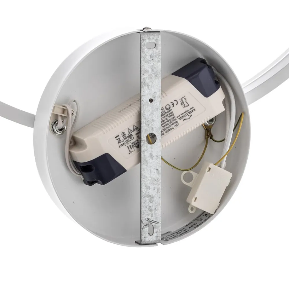 Fabas Luce Loftlamper > LED-loftlampe Giotto 1 lyskilde, hvid
