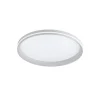 Loftlamper ^ Fabas Luce LED-loftlampe Isy, hvid, Ø 45 cm, metal, CCT, dæmpbar