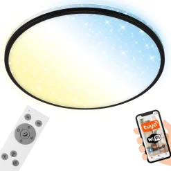 Briloner Loftlamper|Loftlamper > LED-loftlampe Ivy Sky S, stjernedekoration, Ø 33 cm