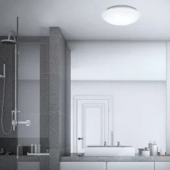 Briloner Loftlamper > LED-loftlampe med sensor Elipso IP44 4.000K Ø38cm