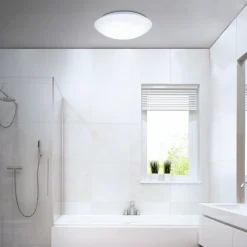 Briloner Loftlamper > LED-loftlampe med sensor Elipso IP44 4.000K Ø38cm