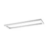 PURE Loftlamper > LED-loftlampe Lines, 110 x 30 cm, sølv, CCT, fjernbetjening