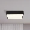Searchlight Loftlamper > LED-loftlampe til badeværelset Zeus, sort, længde 30 cm, metal