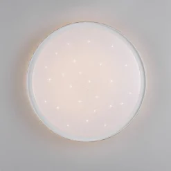 Reality Leuchten Loftlamper|Loftlamper > LED-loftlampe Varda, hvid, Ø 39 cm, fjernbetjening