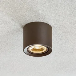 Lucide Loftlamper|Loftlamper > LED-loftslampe Fedler dæmpet til varm, sort