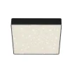 Briloner Loftlamper > LED-loftslampe Flame Star, 21,2 x 21,2 cm sort