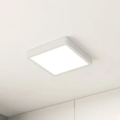 EGLO Loftlamper|Loftlamper > LED-loftslampe Fueva 5 IP44 3000K hvid 21x21cm